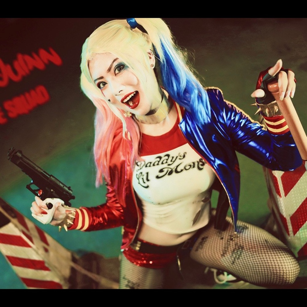 Harley Quinn Cosplay wig NWOT